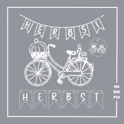 Herbst Fahrrad