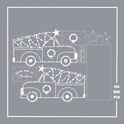 Laser Weihnachtstruck