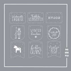 Weihnachtsschildchen