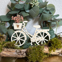  Laser und Papier Fahrrad Illustration 