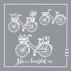 Blumenfahrrad